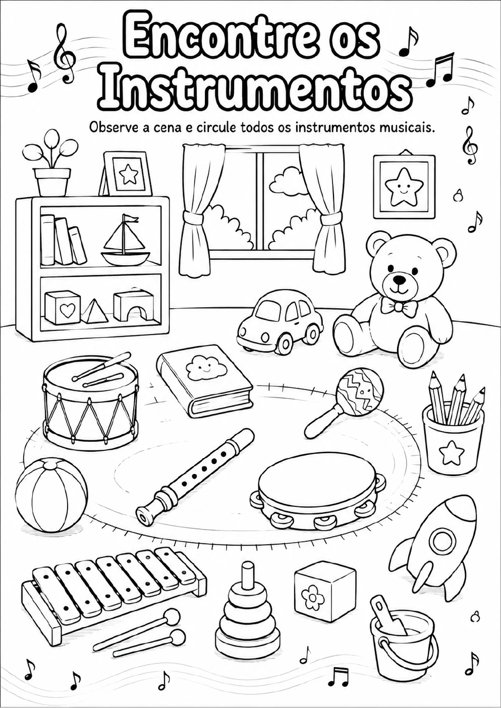 Atividade Encontre os Instrumentos